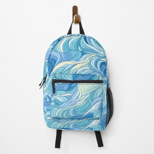 Item preview, Abstract waves pattern  designed and sold by Quixline.