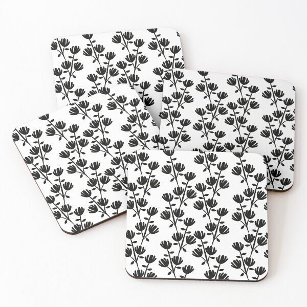 Item preview, Black flowers designed and sold by zed1967.
