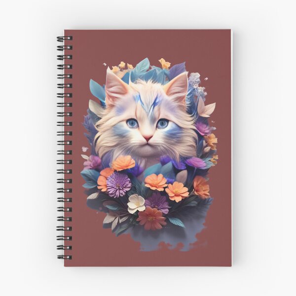 Item preview, Floral Feline: Adorable Cat-Inspired  designed and sold by nadeem4design.