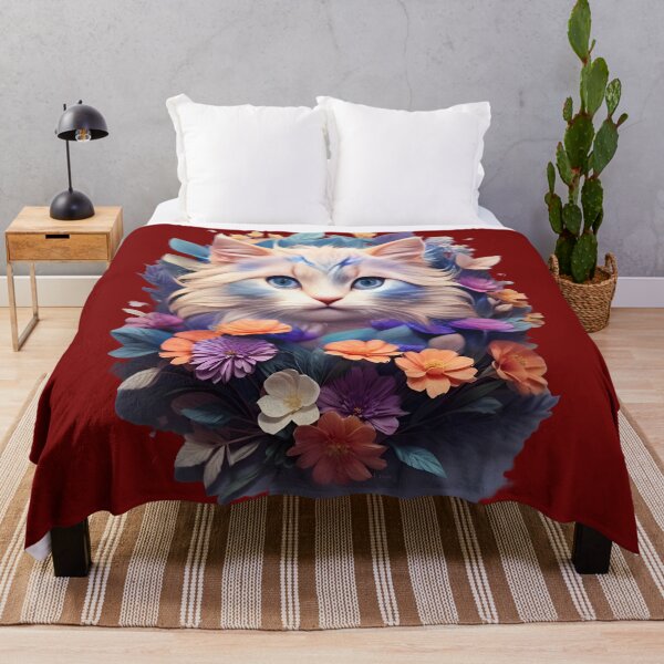 Item preview, Floral Feline: Adorable Cat-Inspired  designed and sold by nadeem4design.