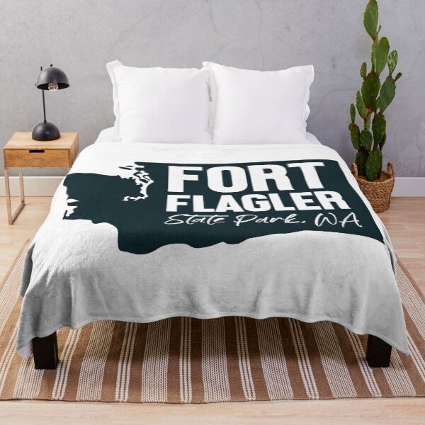 Item preview, Fort Flagler State Park Washington Map designed and sold by bivenart.