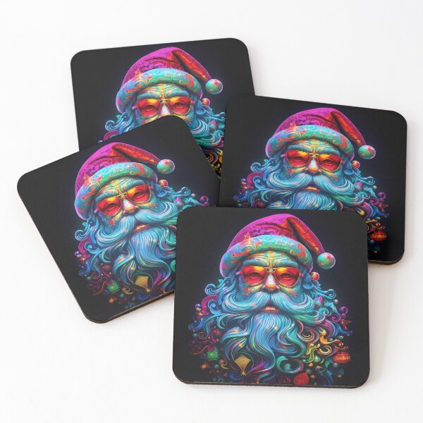 Item preview, "Santa's Neon North Pole" designed and sold by Art-Vortex-fr.