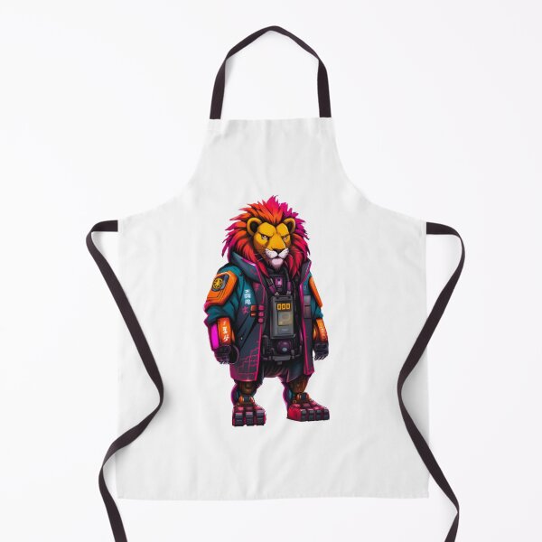 Item preview, Abstract lion Cyberpunk japan designed and sold by KorArtStudio.