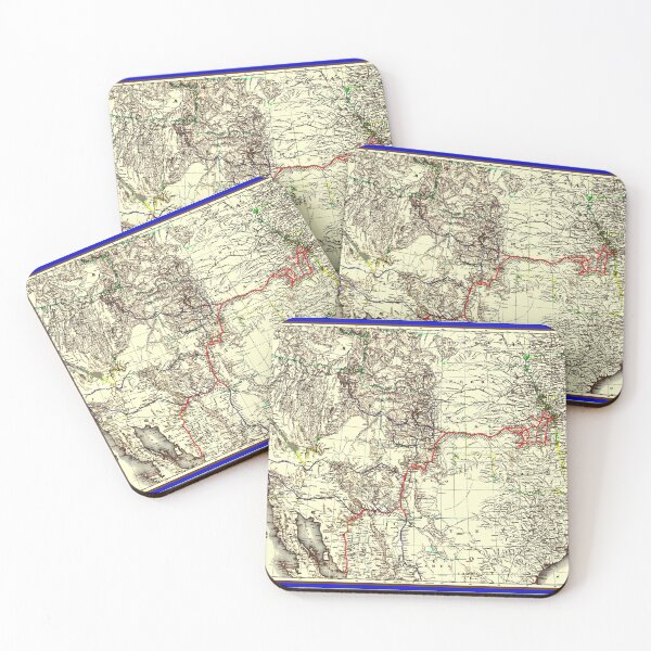 Item preview, Atchison, Topeka and Santa Fe Railroad 1881 designed and sold by Chuck Mountain Poster Art.