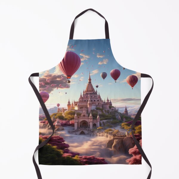 Item preview, Sunrise Hot Air Balloon Adventure over Majestic Mountains designed and sold by Domitian Tincaba.