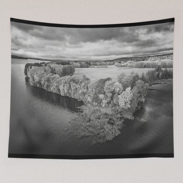 Item preview, Kesaniemi fields. October landscapes bw number 6 designed and sold by Jouko Lehto Photography.