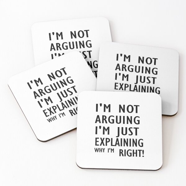 Item preview, I'm Not Arguing I'm Just Explaining Why I'm Right,Funny Sarcasm, Funny Jokes, im not arguing designed and sold by Souna's  Store.
