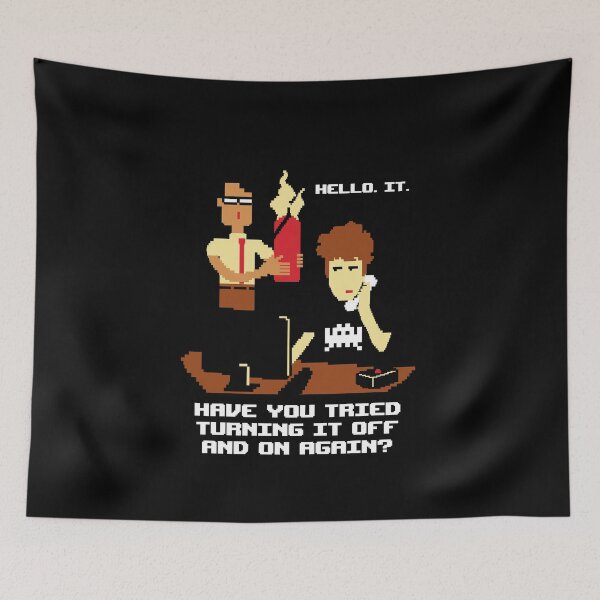 Item preview, Tech Support Sitcom - Funny Catch Phrase designed and sold by Studio Mootant.