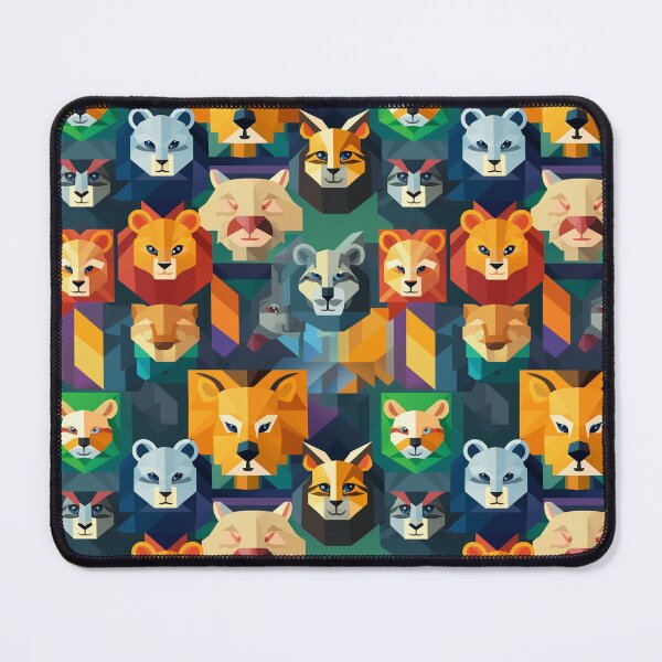 Item preview, Colorful animals seamless pattern 09 designed and sold by Phumtanis66.