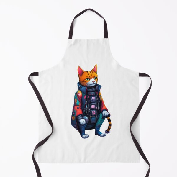 Item preview, Cool Cyberpunk cat japan designed and sold by KorArtStudio.