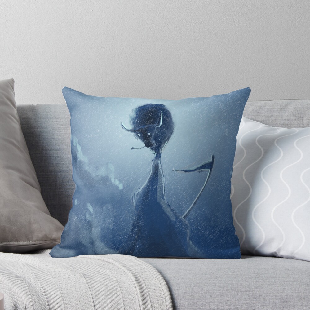 Item preview, Throw Pillow designed and sold by Rhunyc.