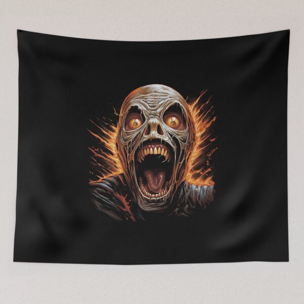 Item preview, Halloween Scream Sublimation Design designed and sold by BabydellArt.