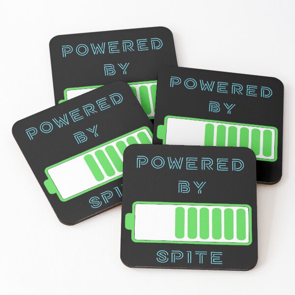 Item preview, Powered By Spite designed and sold by Chaos Bound Designs.