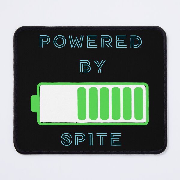 Item preview, Powered By Spite designed and sold by Chaos Bound Designs.