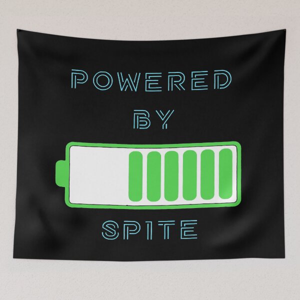 Item preview, Powered By Spite designed and sold by Chaos Bound Designs.