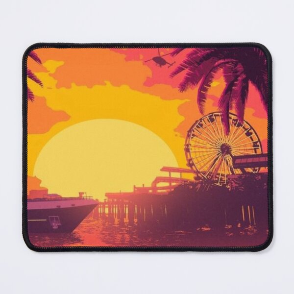 Item preview, Los Santos Sunset: Iconic Pier & Giant Wheel designed and sold by RayReplayer.