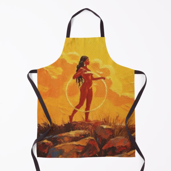 Item preview, Native American Goddess Of The Sun designed and sold by AUTHENTIC AMERICANA ARTS.