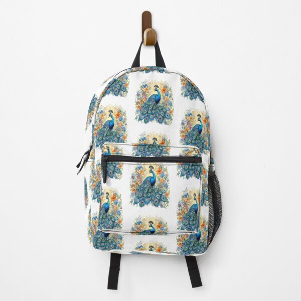 Item preview, Vintage Peacock: Elegance Unveiled - The Majestic Blue Peacock designed and sold by MysticOzzy.