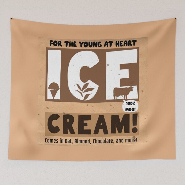 Item preview, Moo Ice Cream - Down to Earth designed and sold by Arcade904.