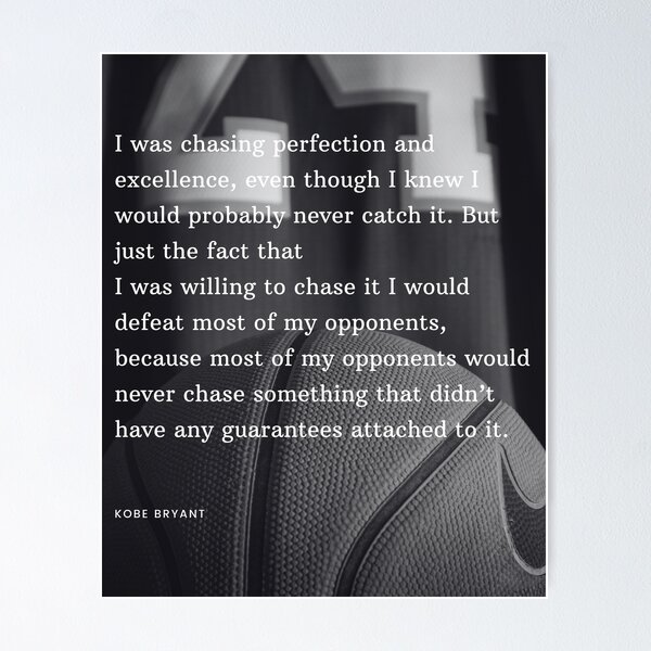 Item preview, kobe bryant quote designed and sold by huda-berri.