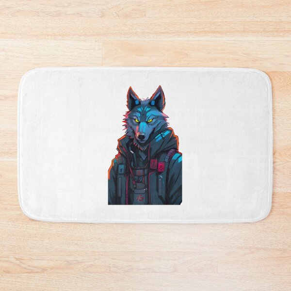 Item preview, Cyberpunk wolf japan designed and sold by KorArtStudio.
