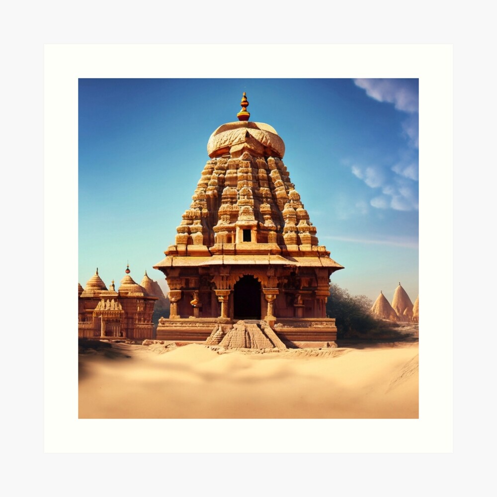 AI's Vision for Modern Hindu Temple Imagery 27725381 Stock Photo at Vecteezy