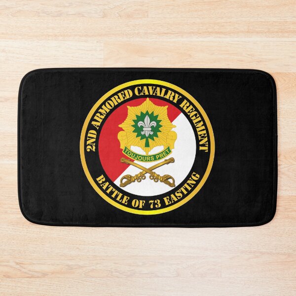 Item preview, Army - 2nd Armored Cavalry Regiment DUI - Red White - Battle of 73 Easting designed and sold by Military Insignia Products.