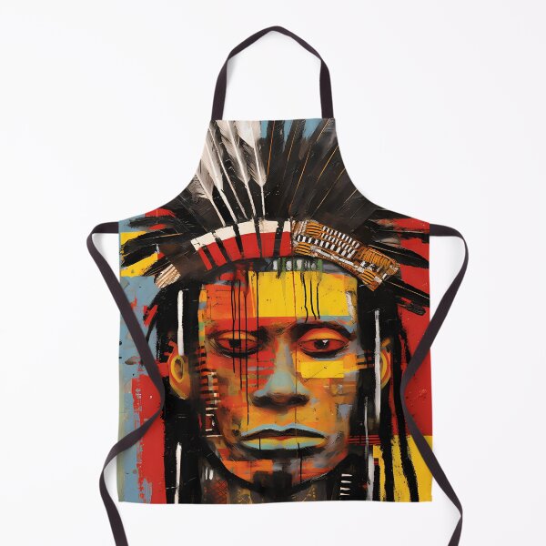 Item preview, Native American Portrait. Indigenous Art. designed and sold by GiveMeMood.