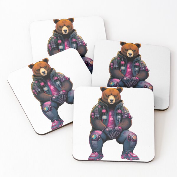 Item preview, Cyberpunk bear japan designed and sold by KorArtStudio.