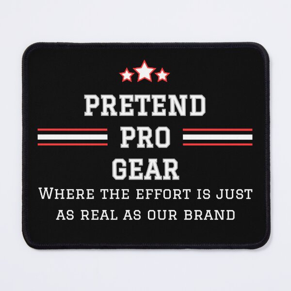 Item preview, Pretend pro gear sport logo parody - Sports brand design designed and sold by wholigans.