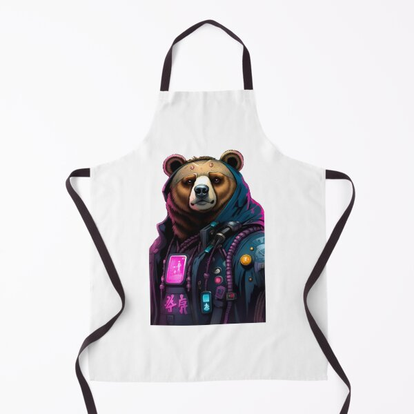 Item preview, Cool Cyberpunk bear japan designed and sold by KorArtStudio.