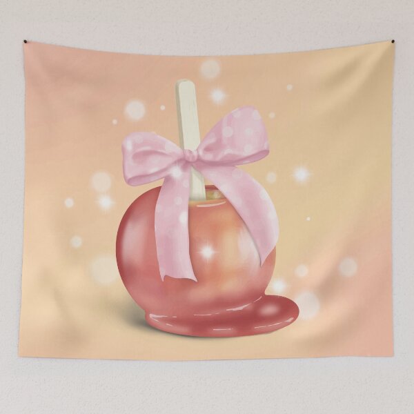 Item preview, Candy Apple with Pink Bow Knot designed and sold by o101.