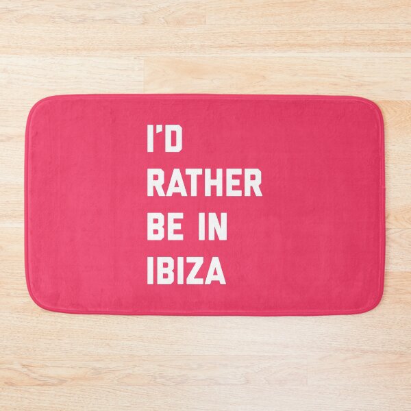 Item preview, I'd Rather Be In Ibiza Rave Dance Music EDM Quote designed and sold by quarantine81.
