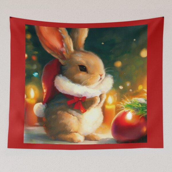 Item preview, Christmas Rabbit 1 designed and sold by CrankyOldDude.