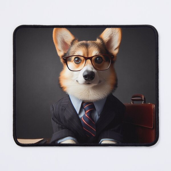 Item preview, Dog at the office table designed and sold by Mar Es.