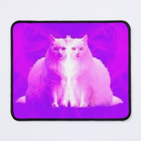 Item preview, Purple Dreams: Two Cats on a Purple Background designed and sold by BeniSof.