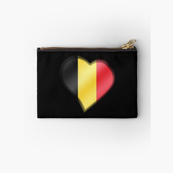 Item preview, Belgian Flag - Belgium - Heart designed and sold by Graphix.