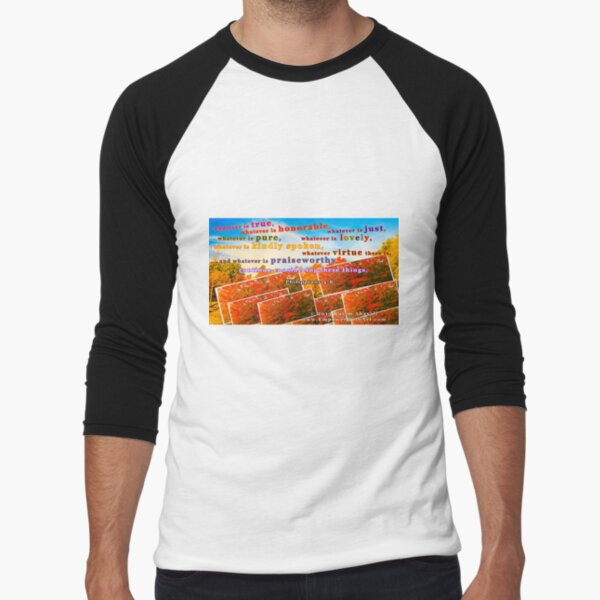 Continue Considering These Things Baseball ¾ Sleeve T-Shirt