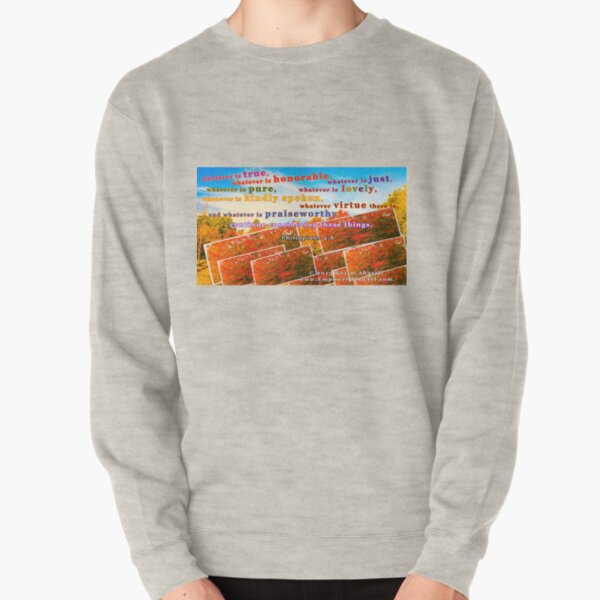 Continue Considering These Things Pullover Sweatshirt