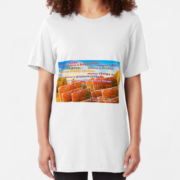 Continue Considering These Things Slim Fit T-Shirt