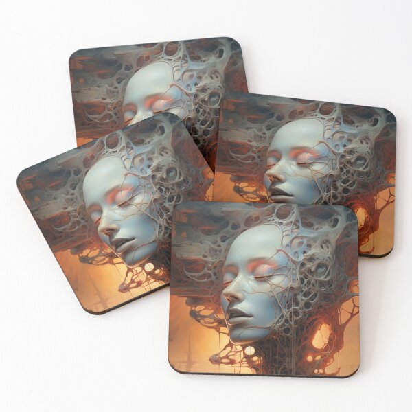Item preview, Enigma of Beauty: Abstract Femme's Allure designed and sold by Mullet Monkey.