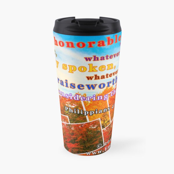 Continue Considering These Things Travel Mug