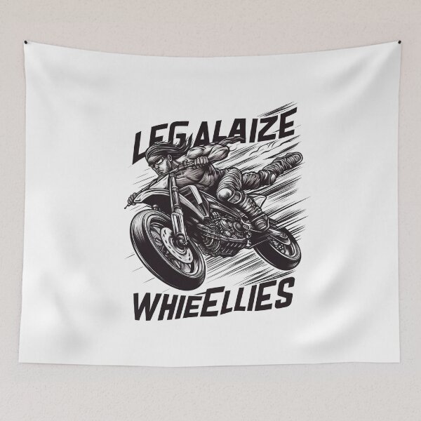 Item preview, Legalize Wheelies designed and sold by Buyfastcart.