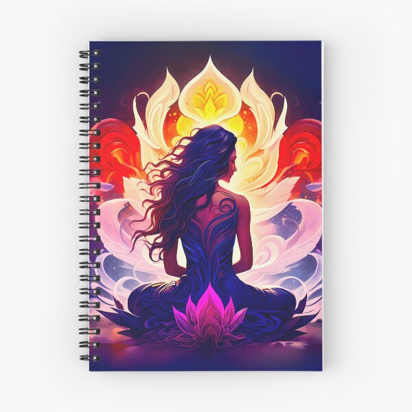 Item preview, Goddess of the Sacred and Divine Feminine, Divine Yoni - spiritual art spirituality divine feminine well-being portrait illustration drawing designed and sold by LvSoulCreations.