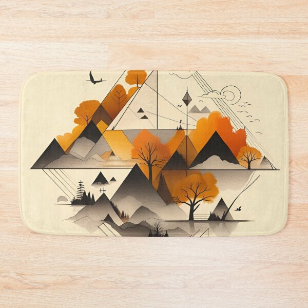 Item preview, Copy of Autumnal Geometry: Triangular Tranquilit 3 designed and sold by ShenGha-design.