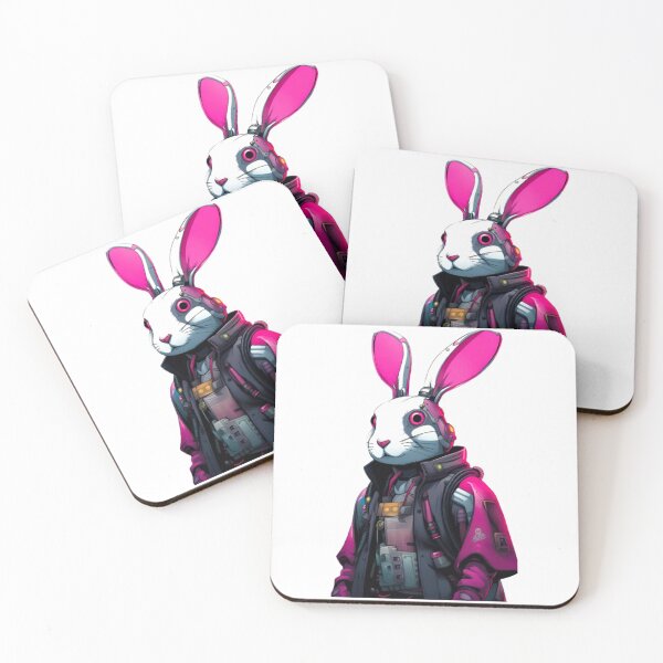 Item preview, Cyberpunk rabbit japan designed and sold by KorArtStudio.