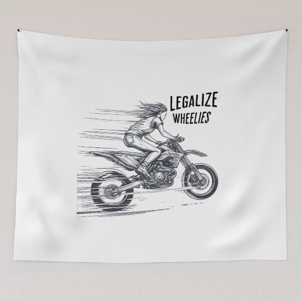 Item preview, Legalize Wheelies 1 designed and sold by Buyfastcart.