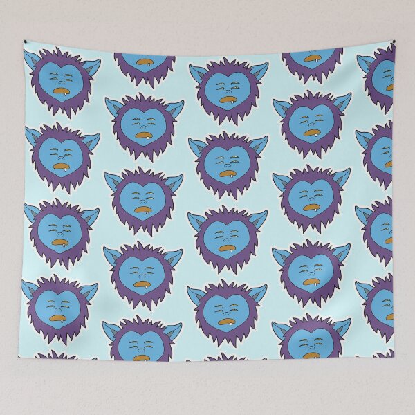 Item preview, MUNSTA - Sleepy Blue Monster designed and sold by OWLSTANDING.