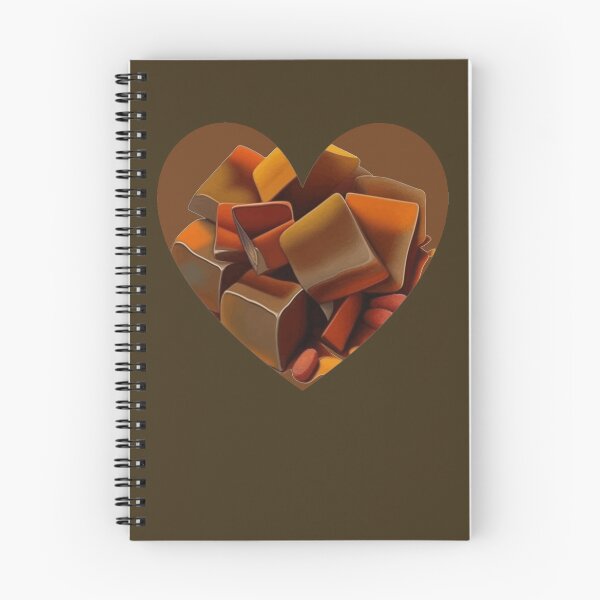 Item preview, Bonfire Night Treacle Toffee Heart Vector Art designed and sold by taiche.