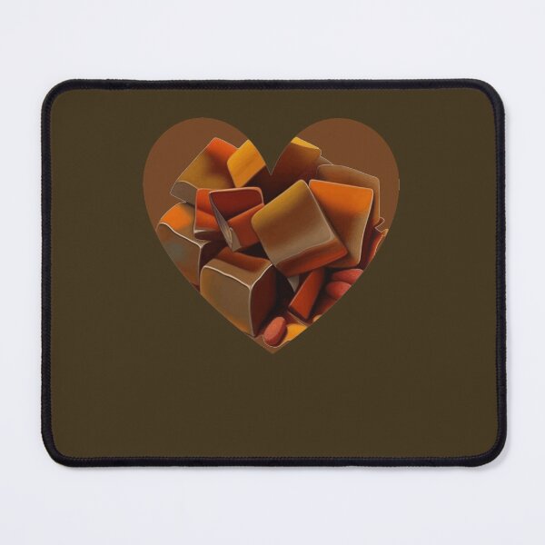 Item preview, Bonfire Night Treacle Toffee Heart Vector Art designed and sold by taiche.